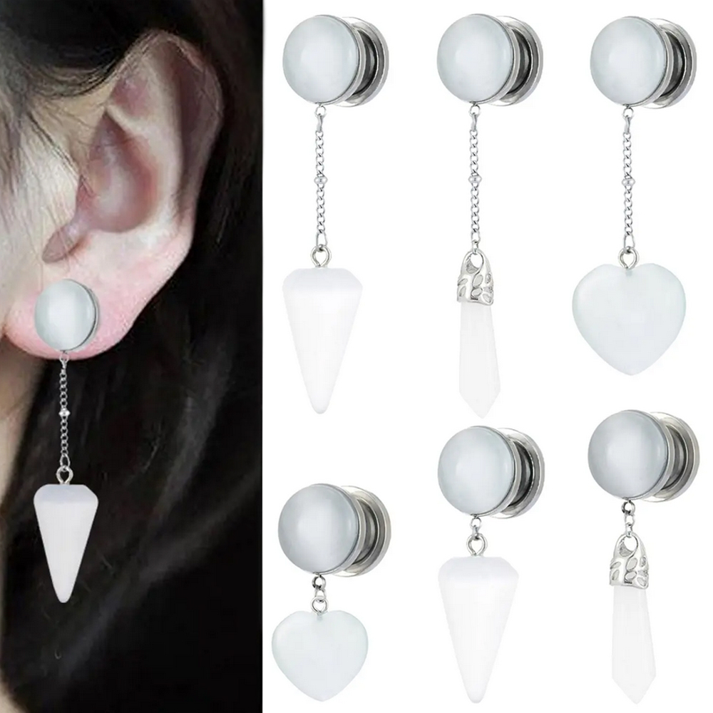 2pc Multi Type Drop Dangle Tas - Body Jewelry Metal Types ulasan dan harga