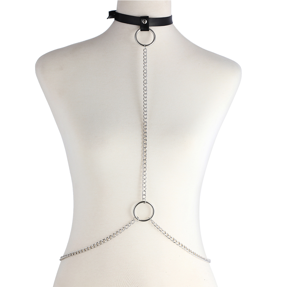 Sexy Body Chain Harness Goth C - Body Jewelry Harness ulasan dan harga