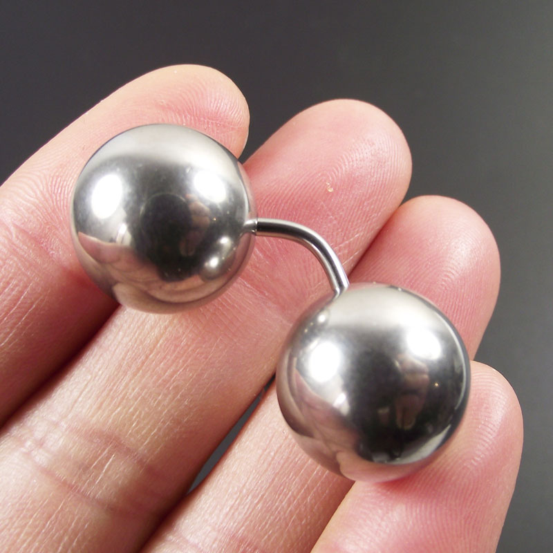 SaYao short bar Big Ball Stain - Nipple Bar Curved ulasan dan harga