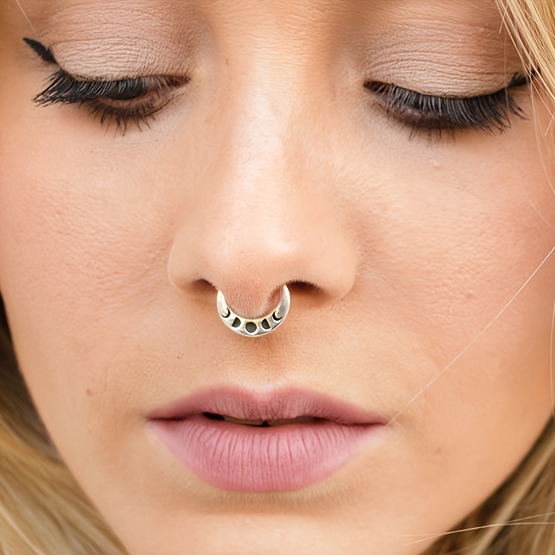 6 pieces of women's nose ring  - Body Jewelry Metal Types ulasan dan harga