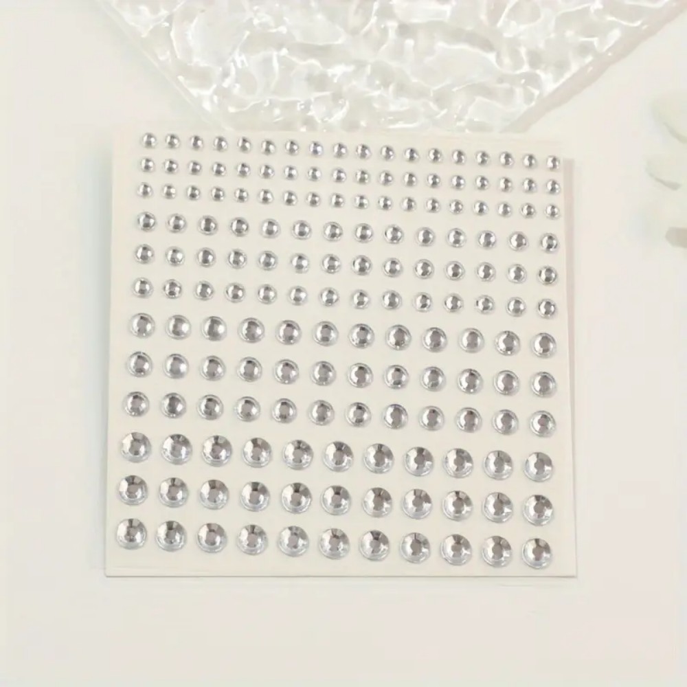 165pcs Self-Adhesive Rhineston - Body Jewelry And Piercing ulasan dan harga