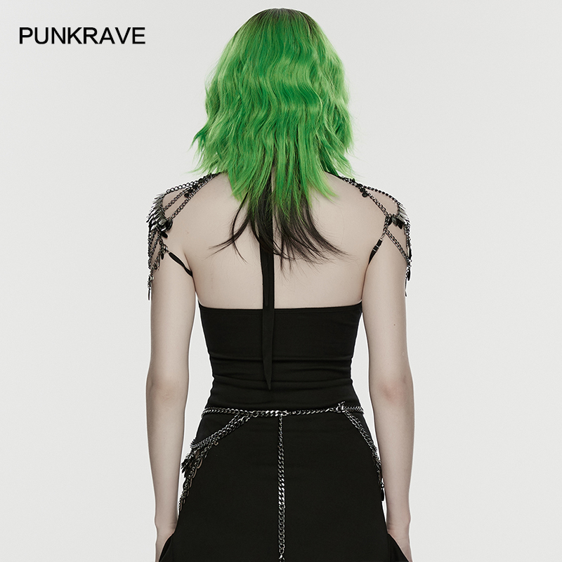 PUNK RAVE Women's Punk Aluminu - Body Jewelry Metal Types ulasan dan harga