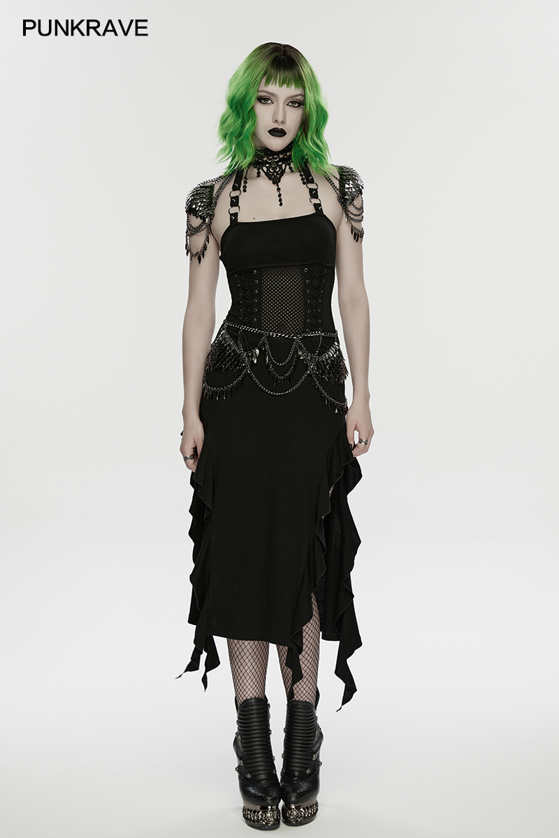 PUNK RAVE Women's Punk Aluminu - Body Jewelry Metal Types ulasan dan harga