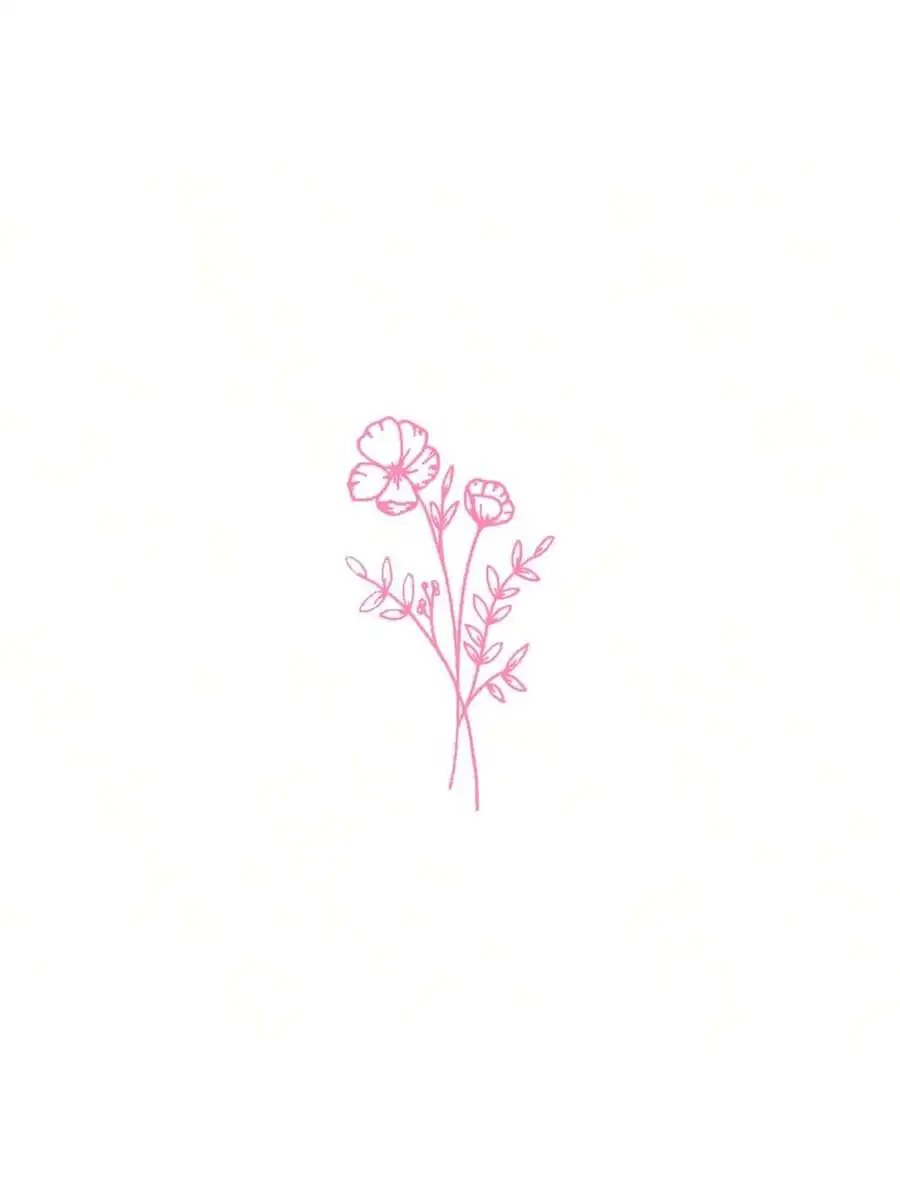 1pc Wild Flower Car Sticker, S - Body Jewelry And Piercing ulasan dan harga