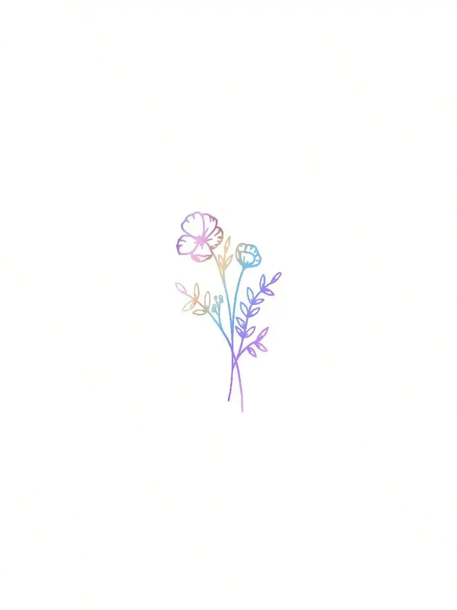 1pc Wild Flower Car Sticker, S - Body Jewelry And Piercing ulasan dan harga
