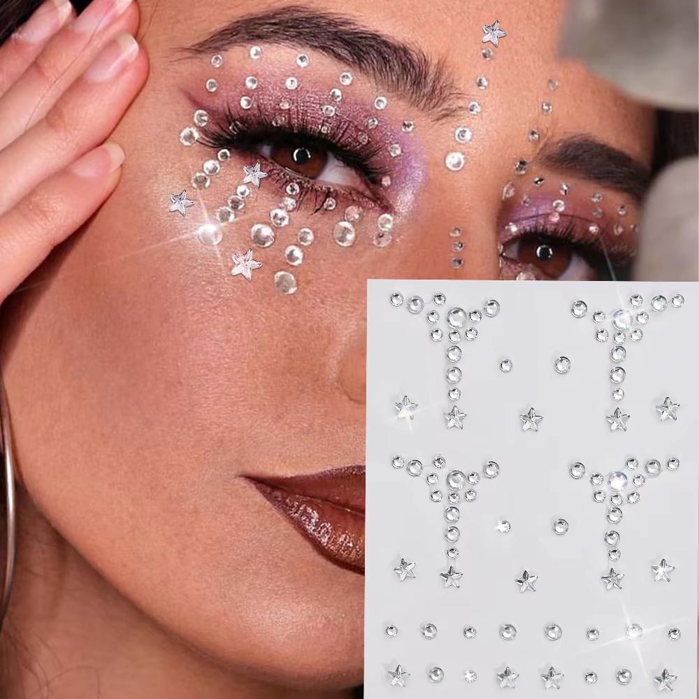 Fake Piercings Balls Stick on  - Body Jewelry Hoops ulasan dan harga