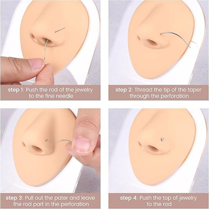 10 Pcs ASTM F136 Titanium Pier - Body Jewelry Metal Types ulasan dan harga