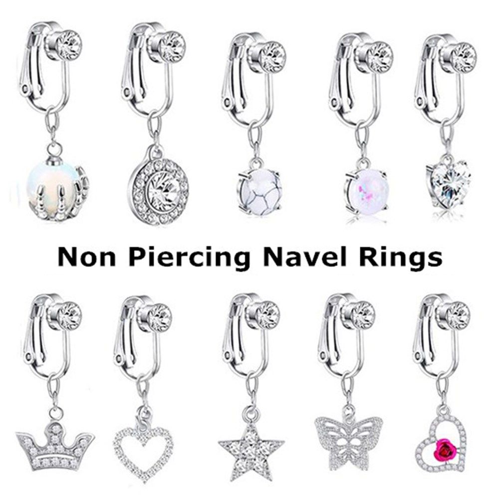 Accessories Clip On Earrings C - Body Jewelry And Piercing ulasan dan harga