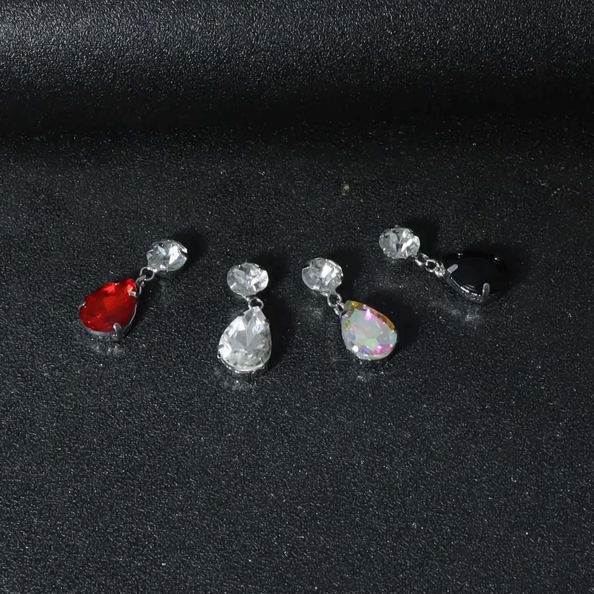 4 Pieces/Water Drop Type Belly - Body Jewelry Metal Types ulasan dan harga
