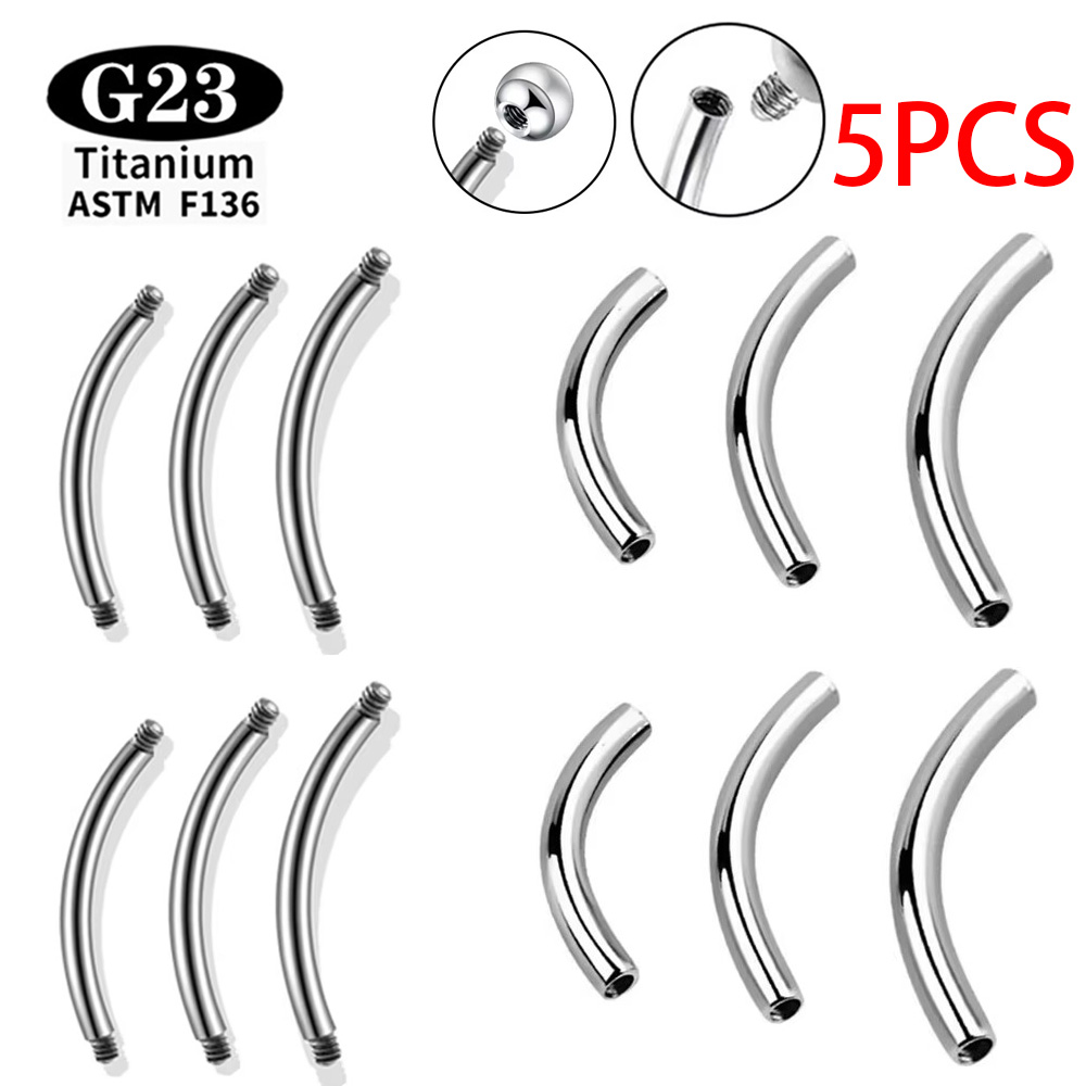 5 Pcs/Lot ASTM F136 Titanium I - Body Jewelry Dermal ulasan dan harga