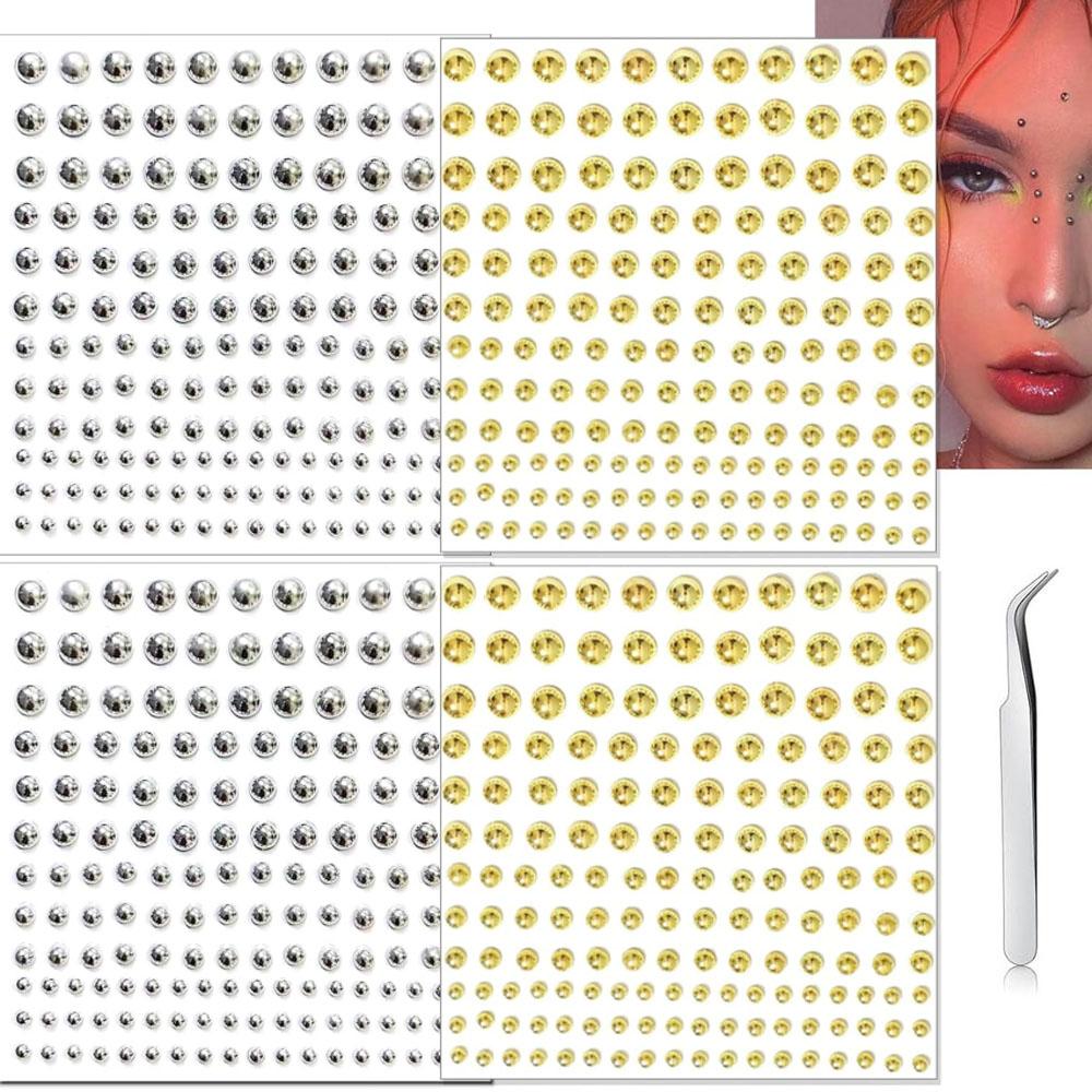 661Pcs Set Face Fake Piercings - Body Jewelry Lip Ring ulasan dan harga