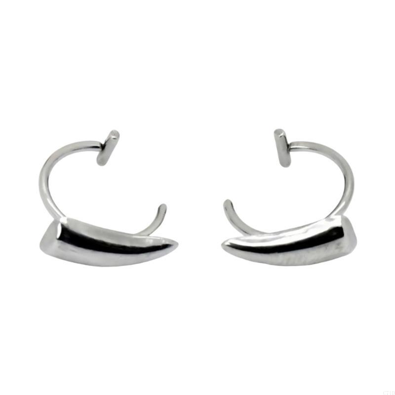 Fang Lip Cuffs No Piercing Rin - Body Jewelry Lip Ring ulasan dan harga