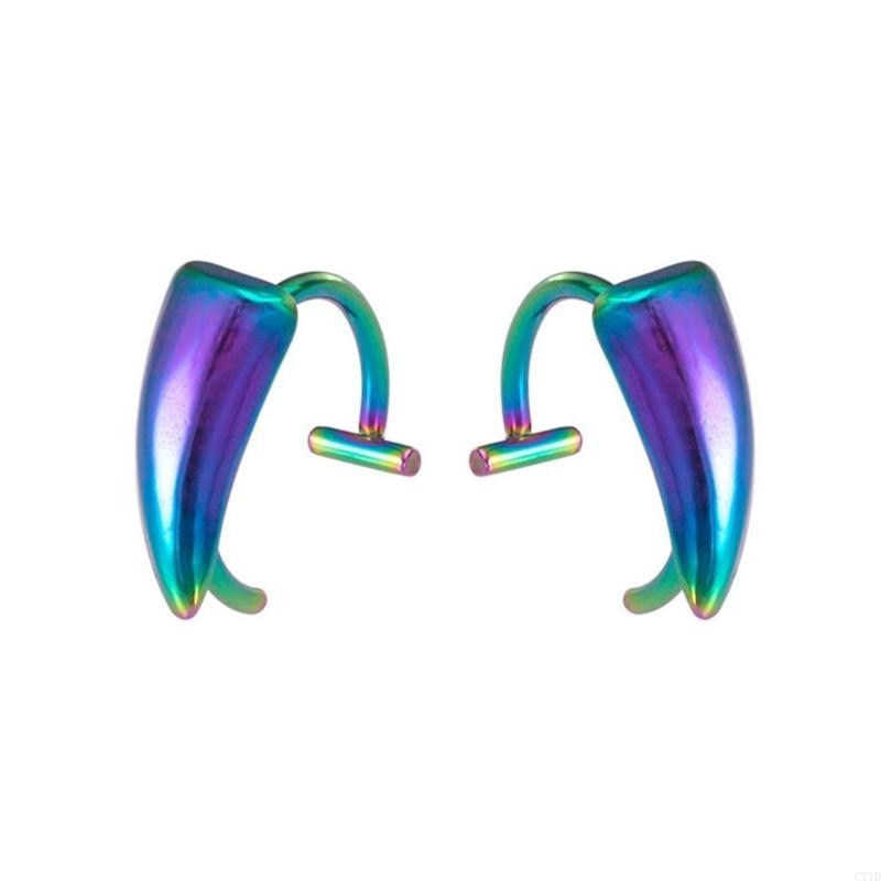 Fang Lip Cuffs No Piercing Rin - Body Jewelry Lip Ring ulasan dan harga