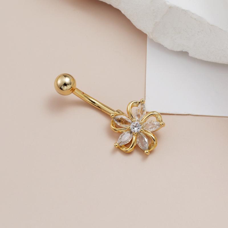 Sparkling Dangle Stainless Ste - Body Jewelry Hoops ulasan dan harga