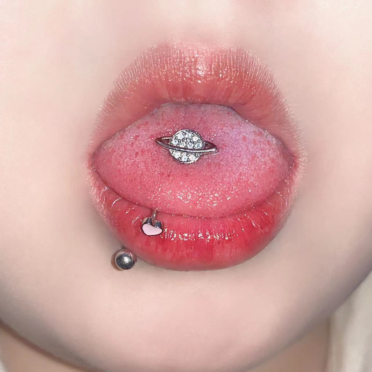 1Pc Trendy Sweet Cool Style St - Body Jewelry Hoops ulasan dan harga