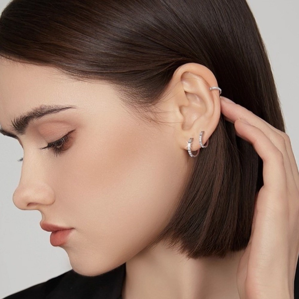 New F136 Titanium Nose Clicker - Body Jewelry Hoops ulasan dan harga