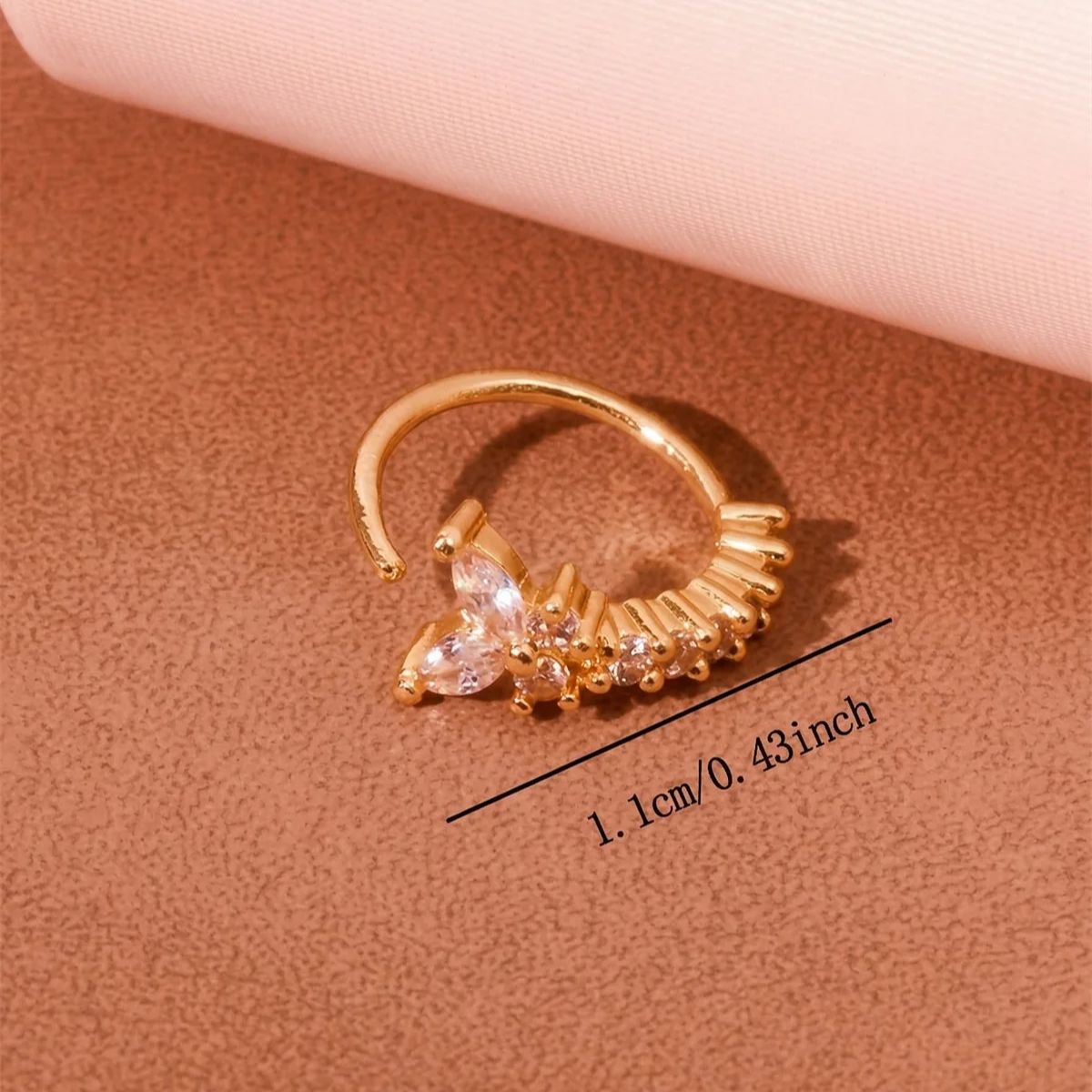 1PC Y - Shape Design No Pierci - Body Jewelry Hoops ulasan dan harga