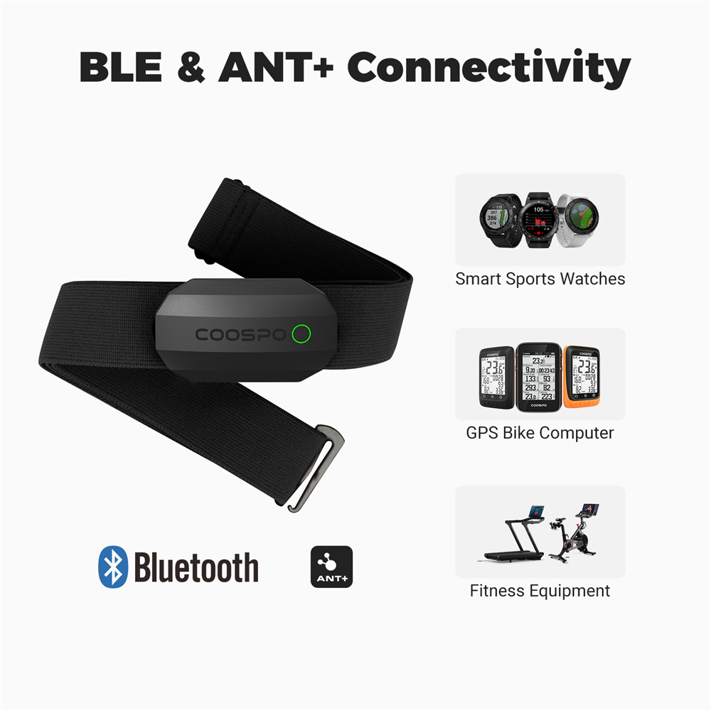 COOSPO H808S Heart Rate Sensor - Body Jewelry Harness ulasan dan harga